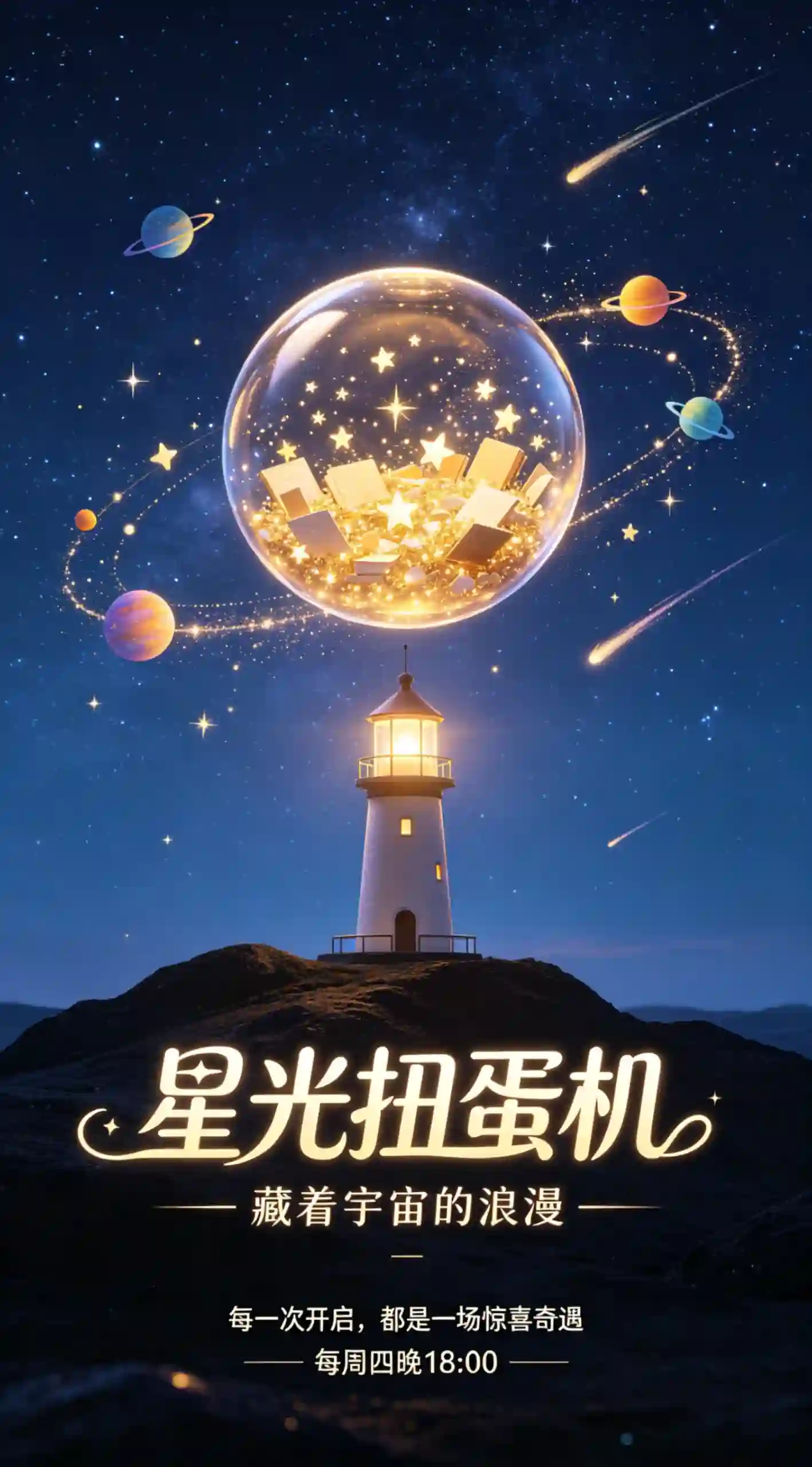 奇遇星光扭蛋机海报