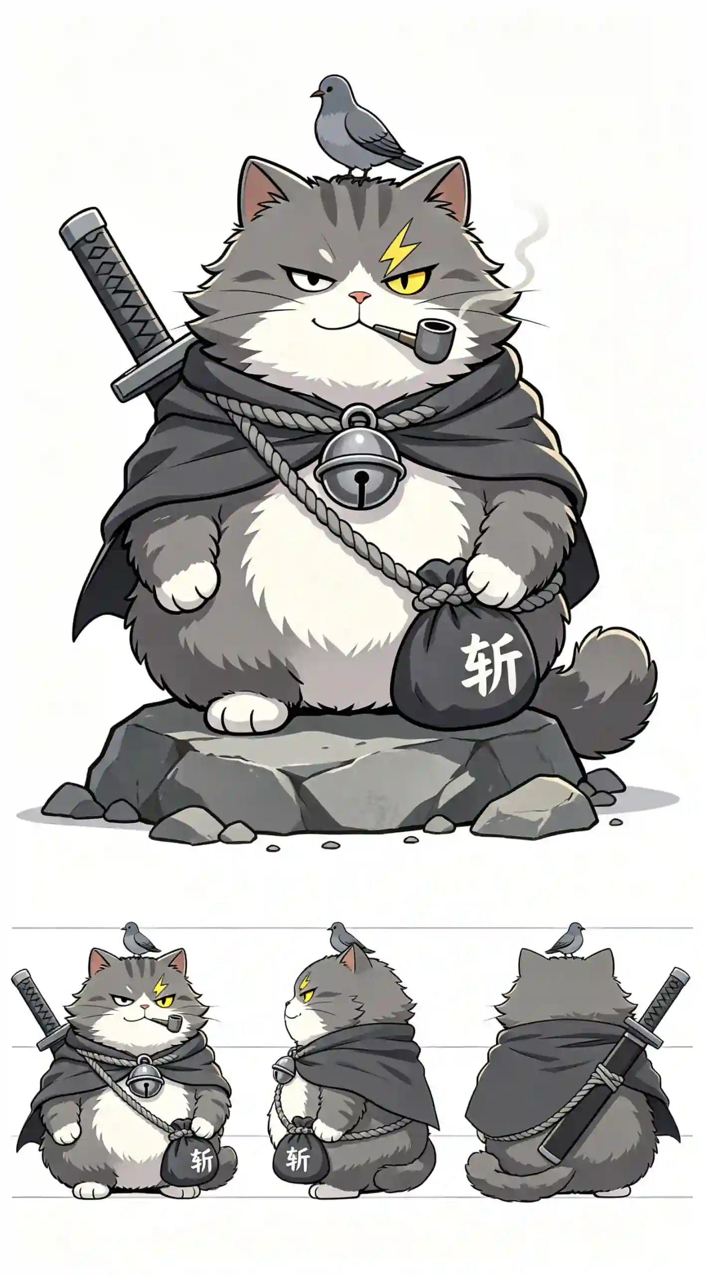 江湖感武士猫