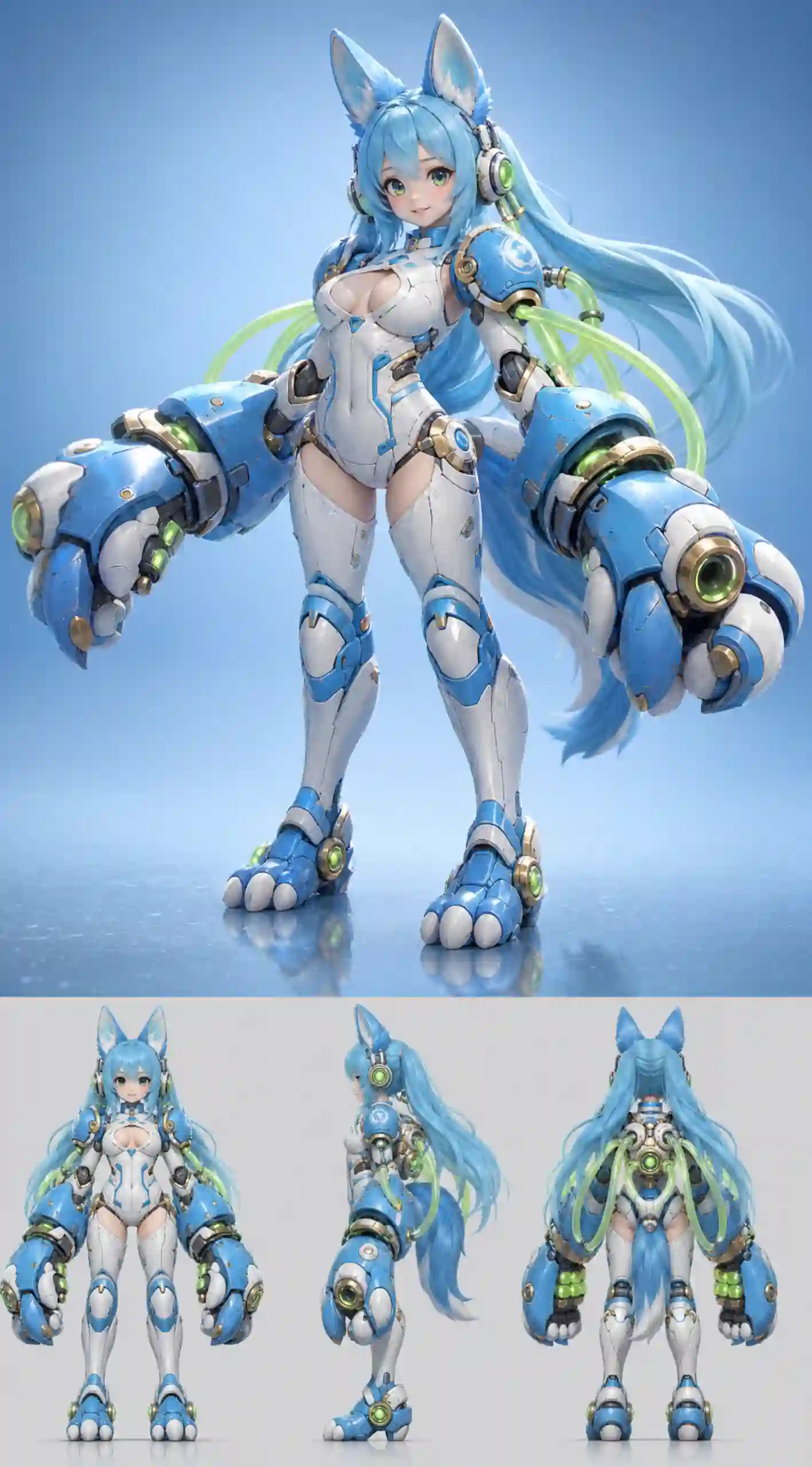 蓝狐机械少女