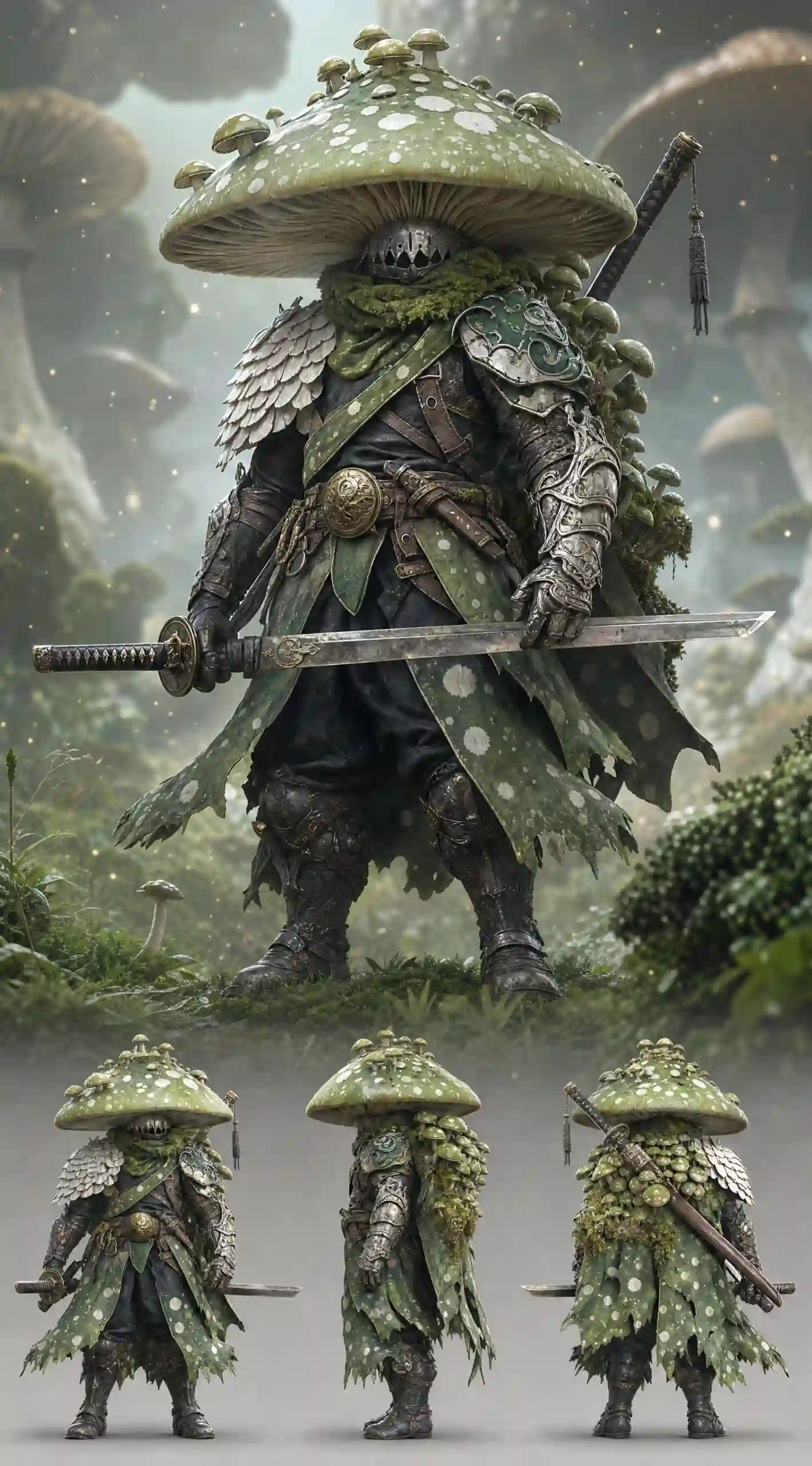 奇幻废土蘑菇剑客