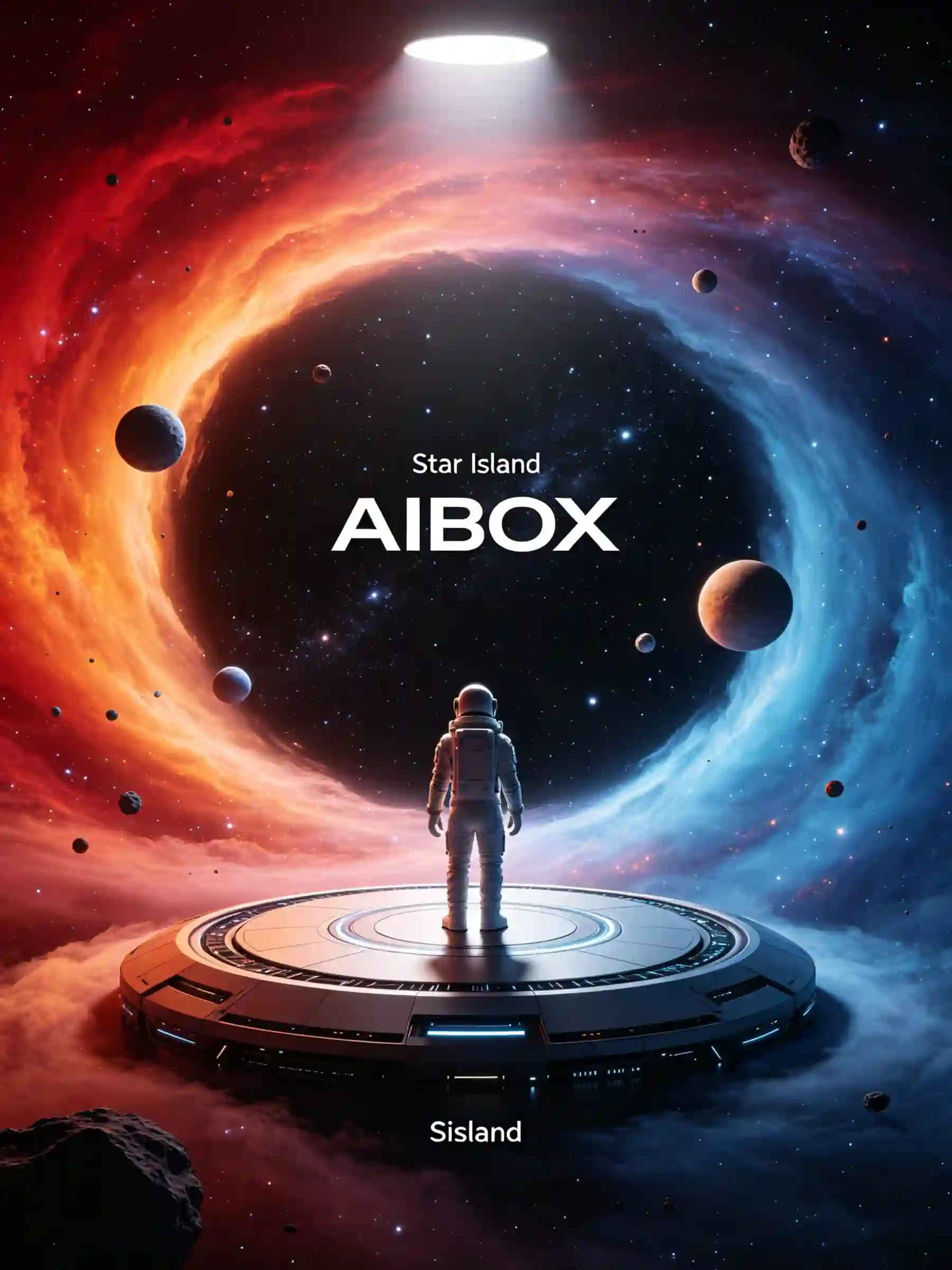 黑洞星际科幻概念封面