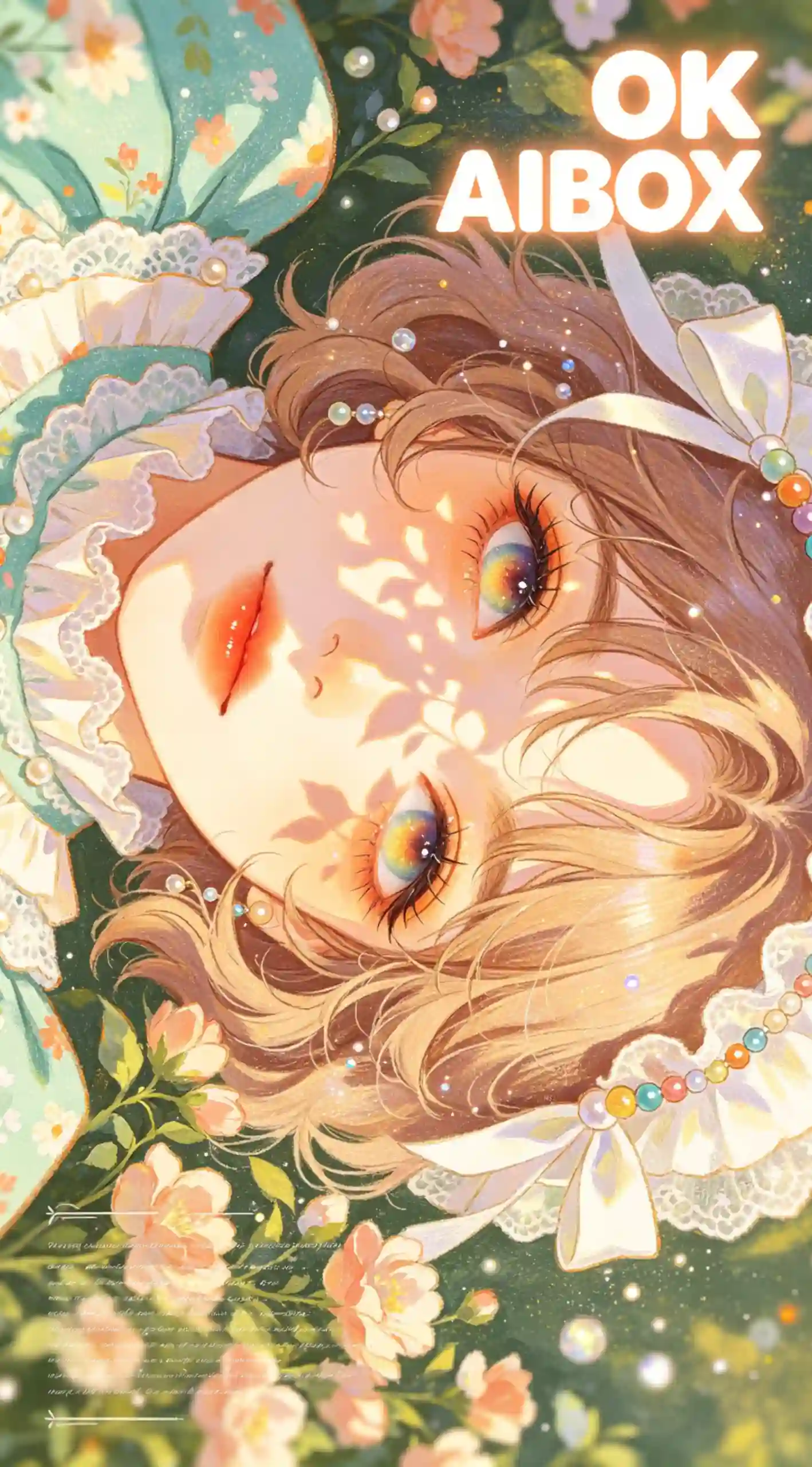 复古油画棒肌理日系插画